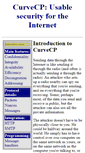 Mobile Screenshot of curvecp.org
